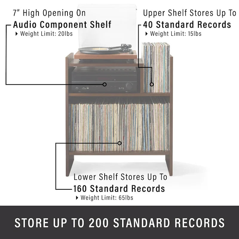 Crosley Portland Turntable Stand