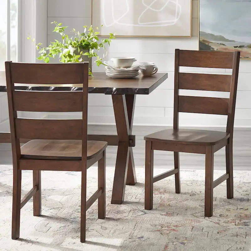 Simple Living Mandeville 6-piece Solid Wood Dining Set with Bench