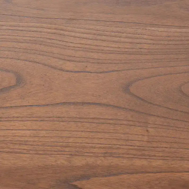 Salvatore Mid-Century Modern Walnut Brown Finished Wood Platform Bed