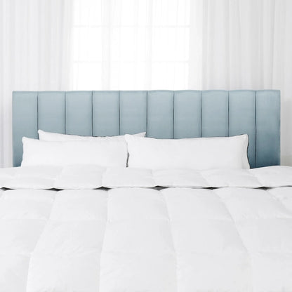 CorLiving King Size Helena Velvet Tufted Headboard