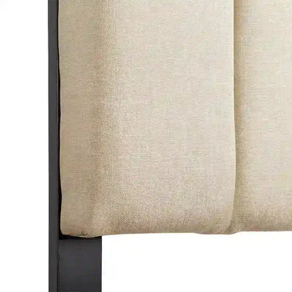CorLiving King Size Helena Velvet Tufted Headboard