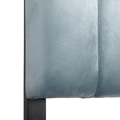 CorLiving King Size Helena Velvet Tufted Headboard