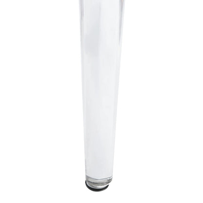 SAFAVIEH Couture Vesile Acrylic Leg Dining Chair - 22W x 28D x 38H
