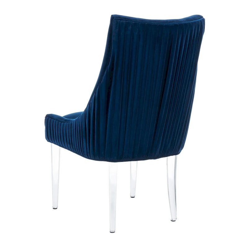 SAFAVIEH Couture Vesile Acrylic Leg Dining Chair - 22W x 28D x 38H