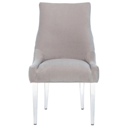SAFAVIEH Couture Vesile Acrylic Leg Dining Chair - 22W x 28D x 38H