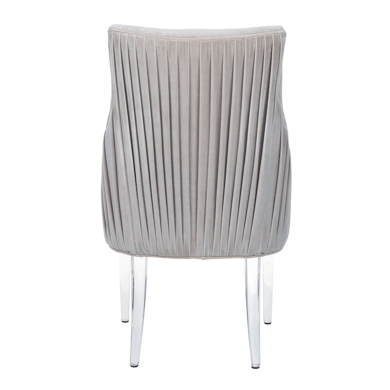SAFAVIEH Couture Vesile Acrylic Leg Dining Chair - 22W x 28D x 38H
