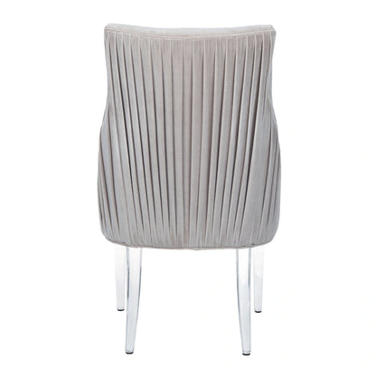 SAFAVIEH Couture Vesile Acrylic Leg Dining Chair - 22W x 28D x 38H