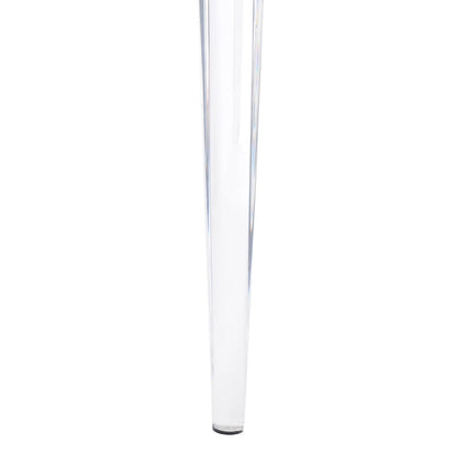 SAFAVIEH Couture Vesile Acrylic Leg Dining Chair - 22W x 28D x 38H