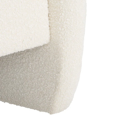 SAFAVIEH Couture Dorlies Boucle Accent Chair - 33 In W x 33.5 In D x 34 In H - 33Wx34Dx34H