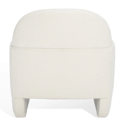 SAFAVIEH Couture Dorlies Boucle Accent Chair - 33 In W x 33.5 In D x 34 In H - 33Wx34Dx34H