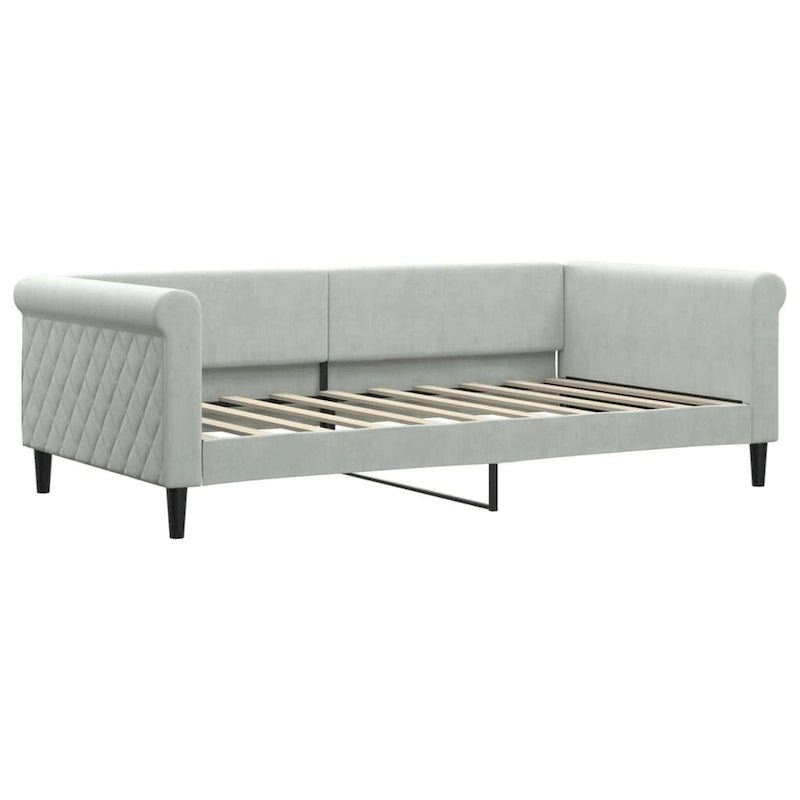 vidaXL Day Bed Upholstered Daybed Sofa Bed for Bedroom Living Room Velvet