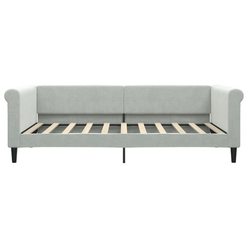 vidaXL Day Bed Upholstered Daybed Sofa Bed for Bedroom Living Room Velvet