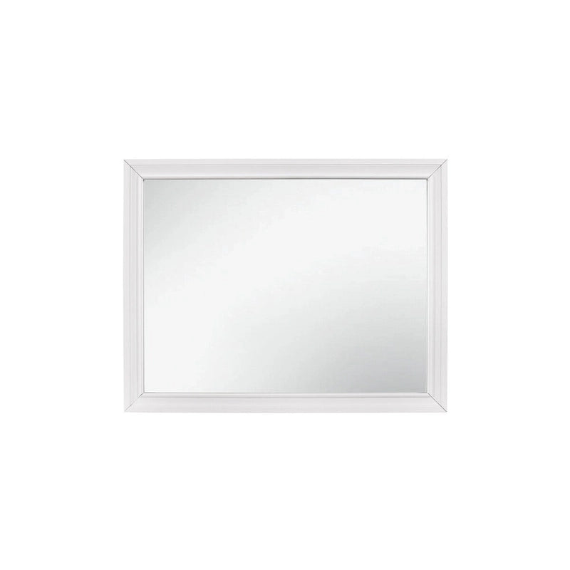 Beatrice 4 Piece White Modern Faux Leather Upholstered Storage Platform Bed