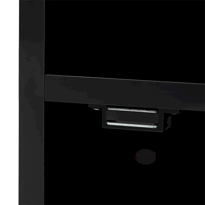 Wall-Mounted Wood Nightstand with Swing Door (Set of 2)