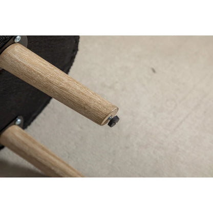 Upholstered Storage Bench with Wooden Legs