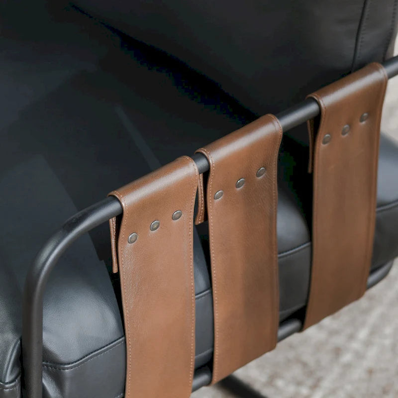 Classic Home Morodo Leather Accent Chair
