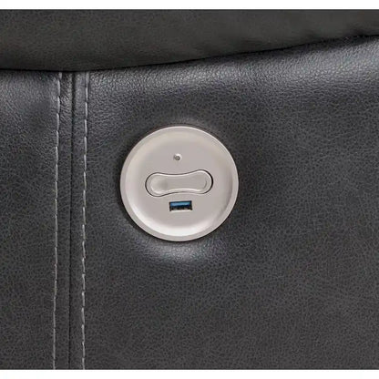 McLean Dark Grey Power Recliner Chair