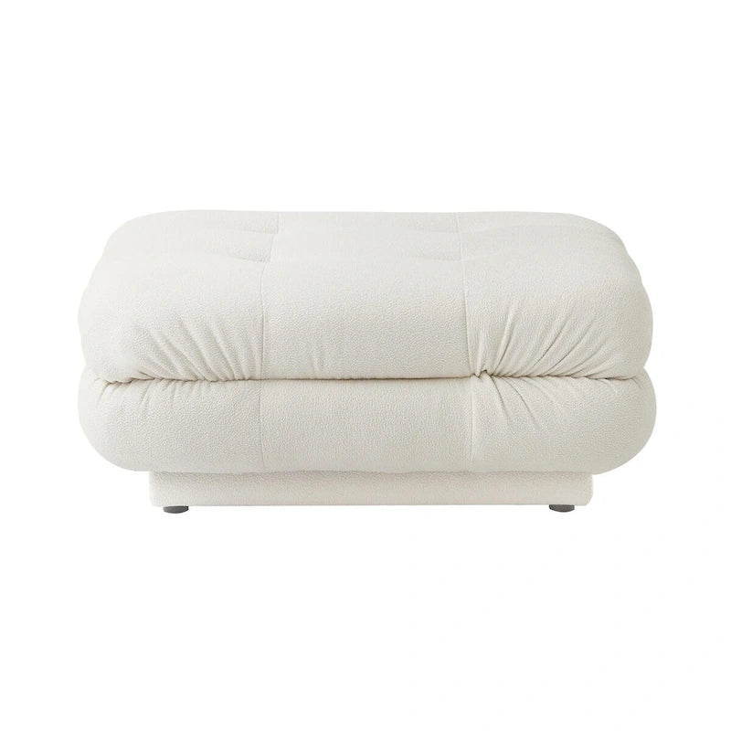 146 Convertible Modular Sectional Sofa, U-Shaped Luxury Modern 6-Seat Couch Sectional with Chaise Ottomans for Living Room