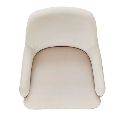 Slope Arm Mid Century Velvet Indoor Accent Chair