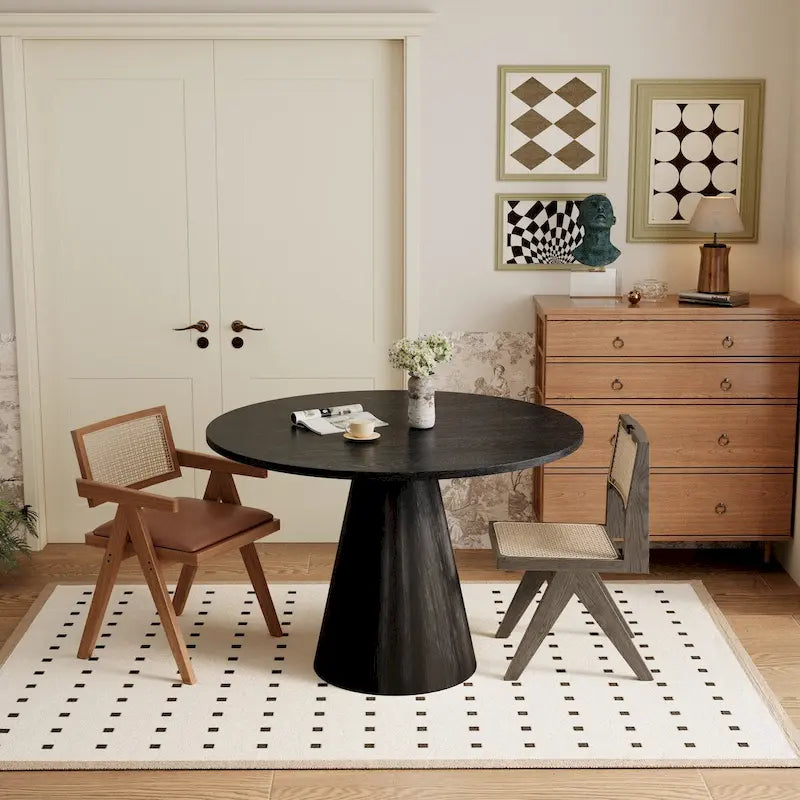 Retro Round Dining Table