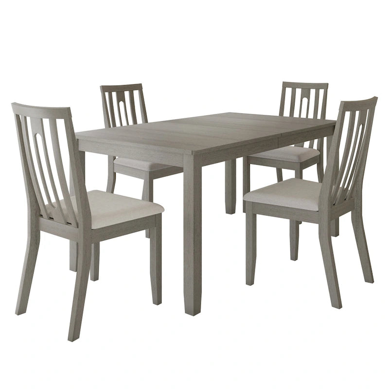 CraftPorch Contemporary 5-piece Wooden Dining Set