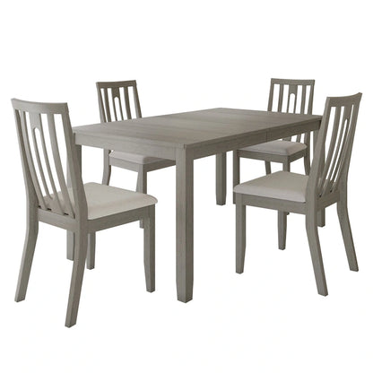 CraftPorch Contemporary 5-piece Wooden Dining Set