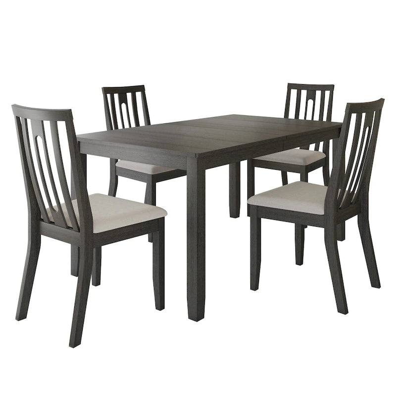 CraftPorch Contemporary 5-piece Wooden Dining Set
