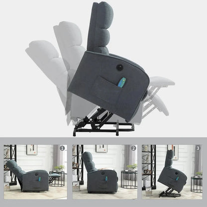 AVAWING Modern Power Lift Massage Chair Electric Recliner