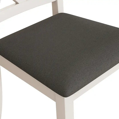 5-Piece Round Dining Table Set with Upholstered Chairs