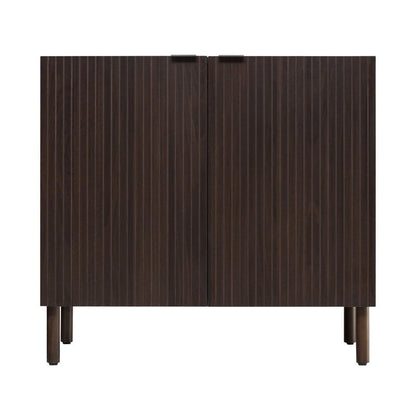 Merk Walnut Cabinet 2 Door