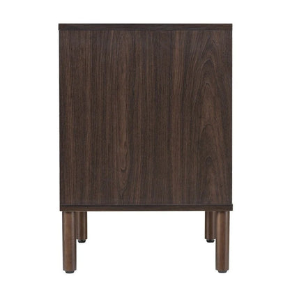 Merk Walnut Cabinet 2 Door