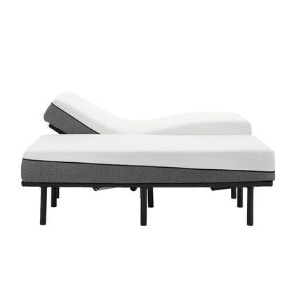Sleep Zone Huntington 10-inch Memory Foam Mattress and Z150 Adjustable Base Set