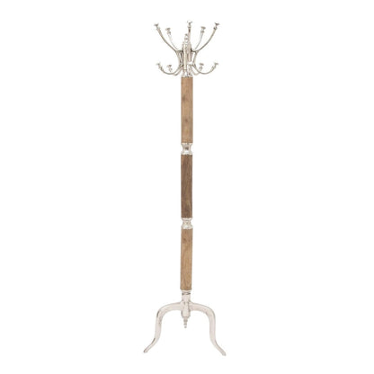 Aluminum Metal Coat Rack - Silver or Gold - Roche River Decor