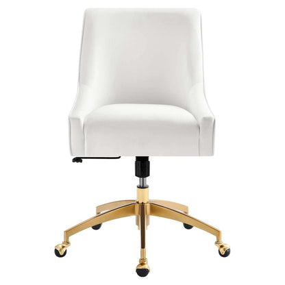Discern Performance Velvet Office Chair