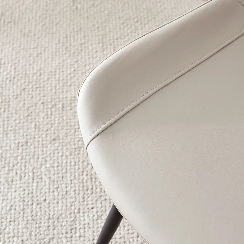 Dining Chairs Set of 4 Modern Kitchen Artificial Leather Chairs