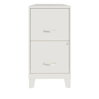 Space Solutions 18D 2 Drawer Vertical File Cabinet with Accessory Drawer and Legs