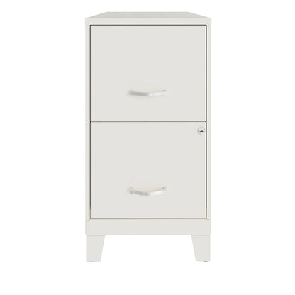 Space Solutions 18D 2 Drawer Vertical File Cabinet with Accessory Drawer and Legs