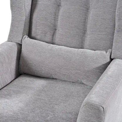 Upholstered Accent Chairs, Armchair Club Chair With Wooden Leg For Living room, Bedroom Reading Room