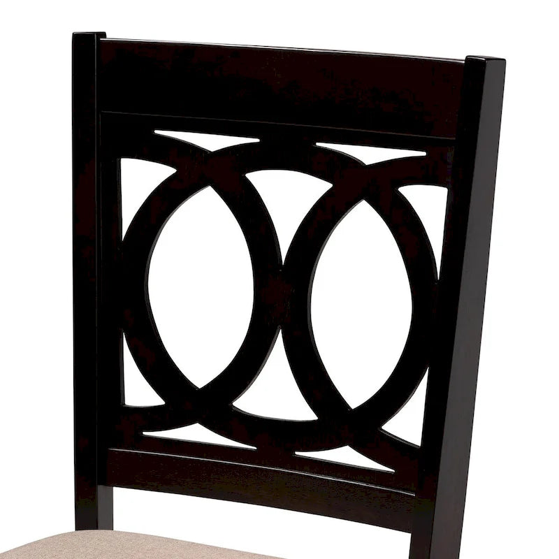 Kara Modern Wood 5-Piece Dining Set
