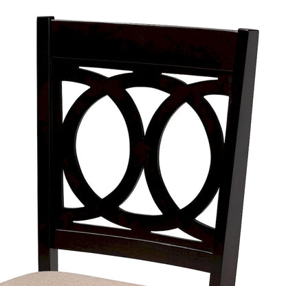 Kara Modern Wood 5-Piece Dining Set