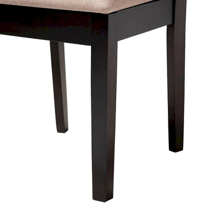 Kara Modern Wood 5-Piece Dining Set