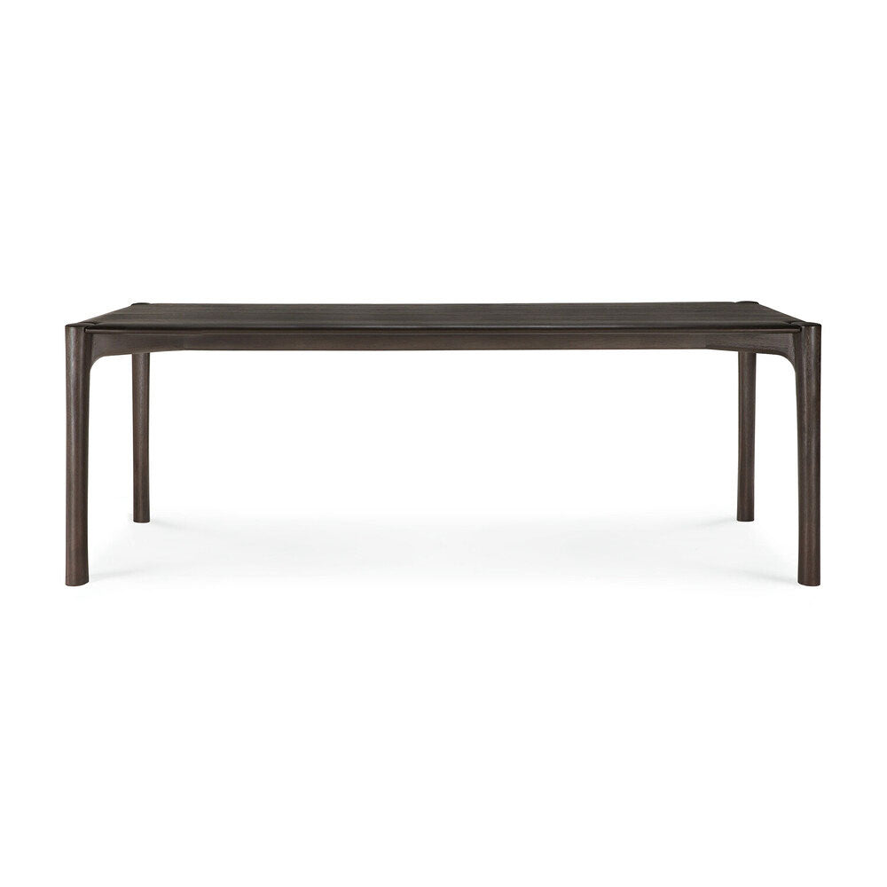 Pi Dining Table - Teak Dark Brown