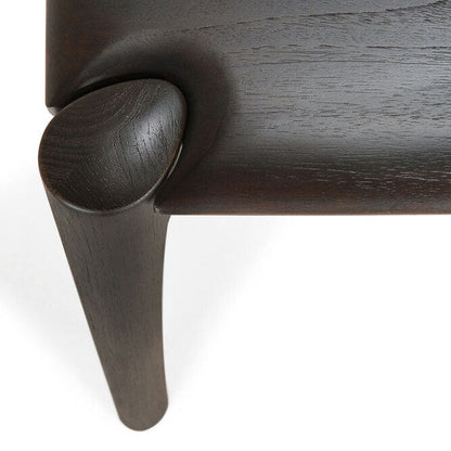 Pi Dining Table - Teak Dark Brown