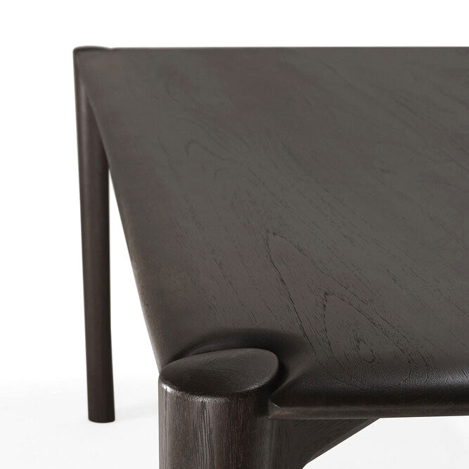 Pi Dining Table - Teak Dark Brown