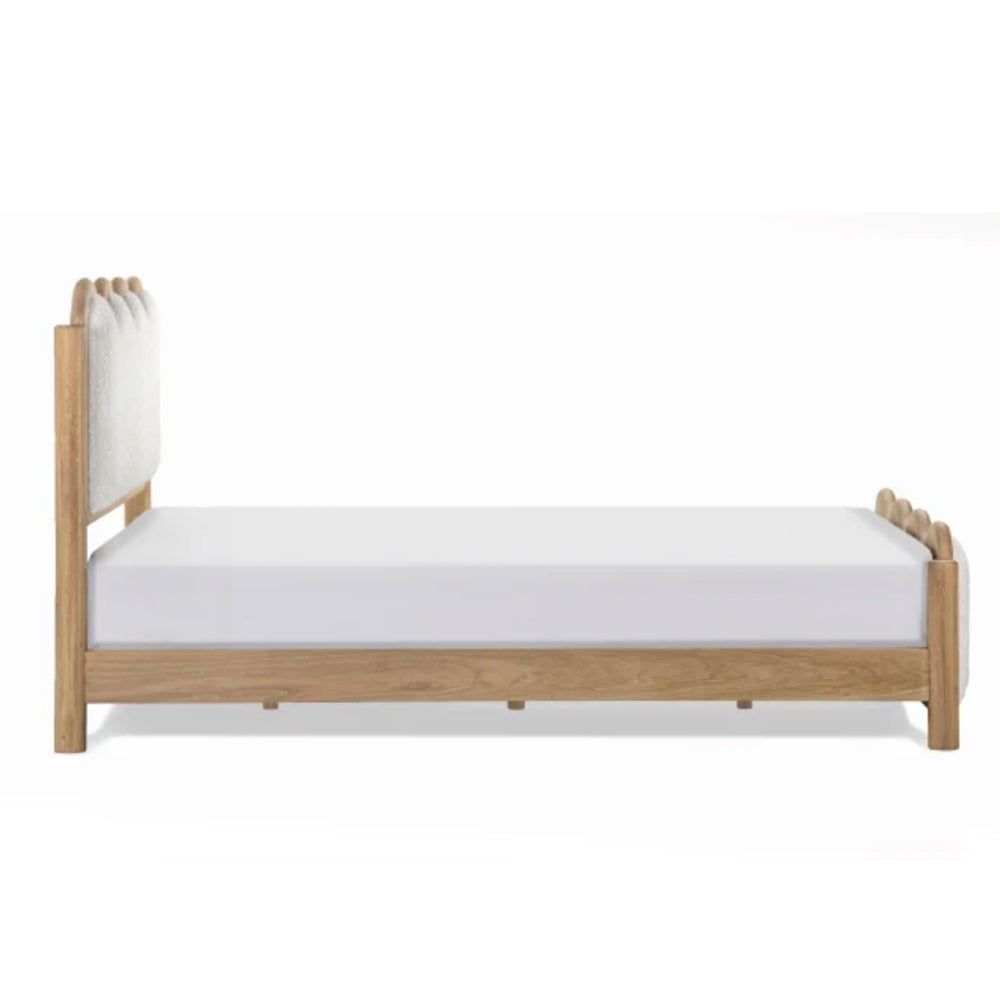 Swirl Upholstered Bed