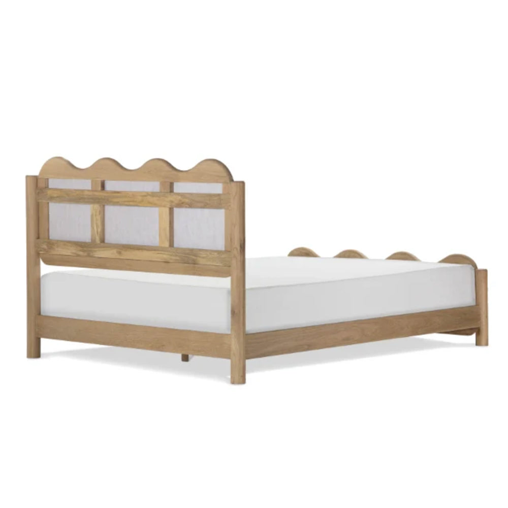 Swirl Upholstered Bed