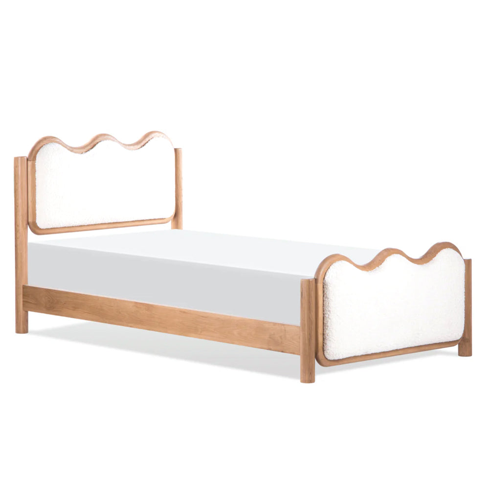 Swirl Upholstered Bed