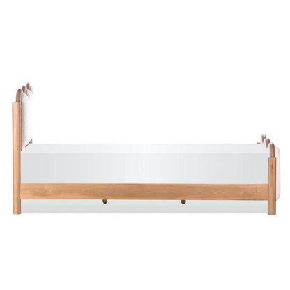 Swirl Upholstered Bed