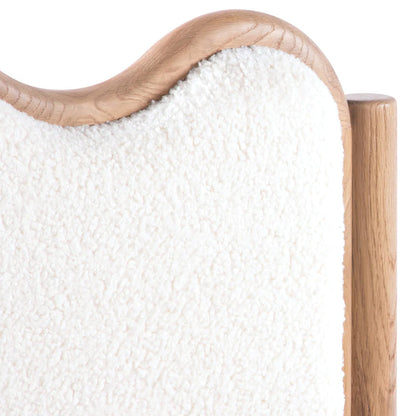 Swirl Upholstered Bed