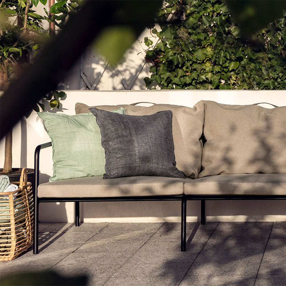 Avon Lounge Sofa - Black Frame